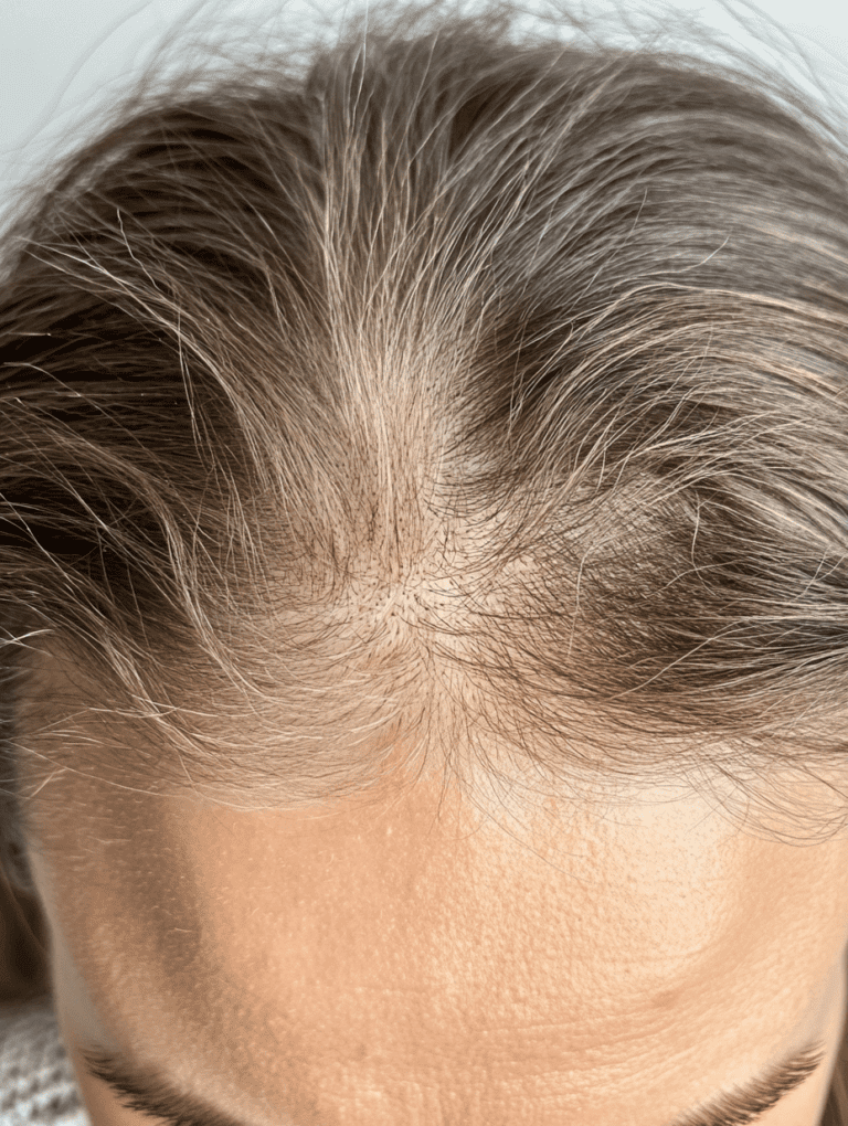 łuszcząca się skóra głowy