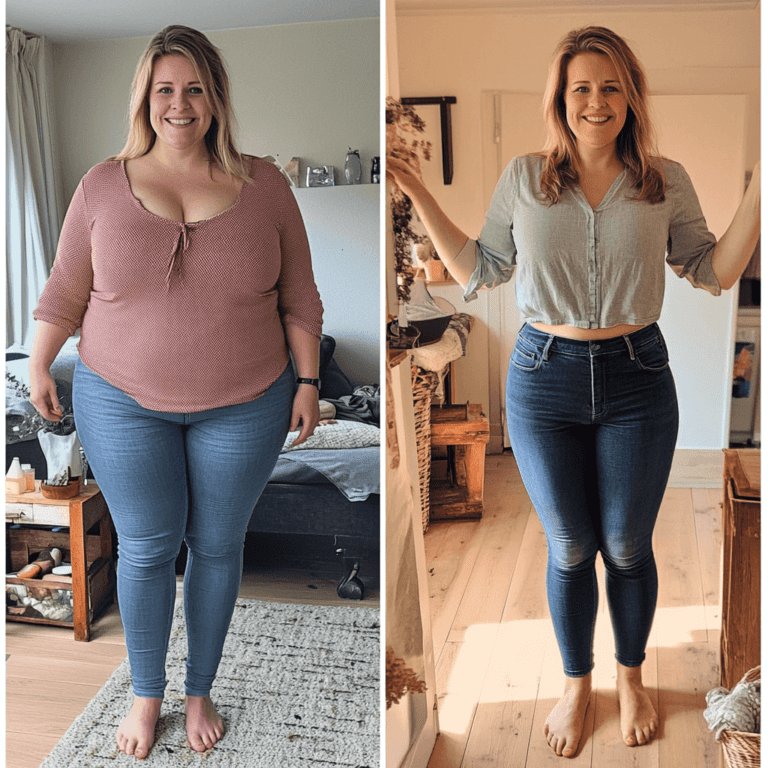 luźna skóra po odchudzaniu